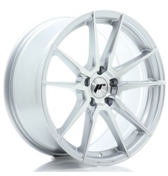 JR Wheels JR21 18x8,5 ET45 5x112 Silver Machined