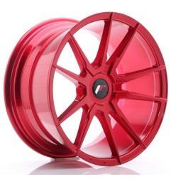 JR Wheels JR21 18x9,5 ET20-40 BLANK Platinum Red