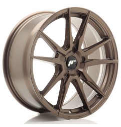 JR Wheels JR21 19x8 ET20-40 5H BLANK Matt Bronze