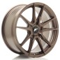JR Wheels JR21 19x8 ET20-40 5H BLANK Matt Bronze