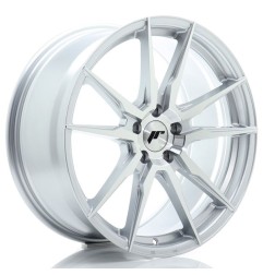 JR Wheels JR21 19x8,5 ET35 5x120 Silver Machined Face
