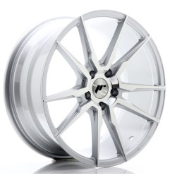 JR Wheels JR21 19x8,5 ET40 5x108 Silver Machined Face