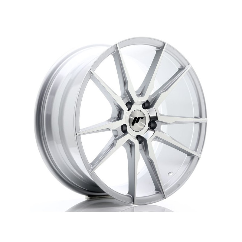 JR Wheels JR21 19x8,5 ET40 5x114,3 Silver Machined Face