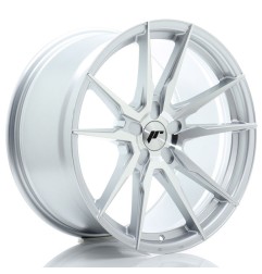 JR Wheels JR21 19x9,5 ET20-45 5H BLANK Silver Machined Face