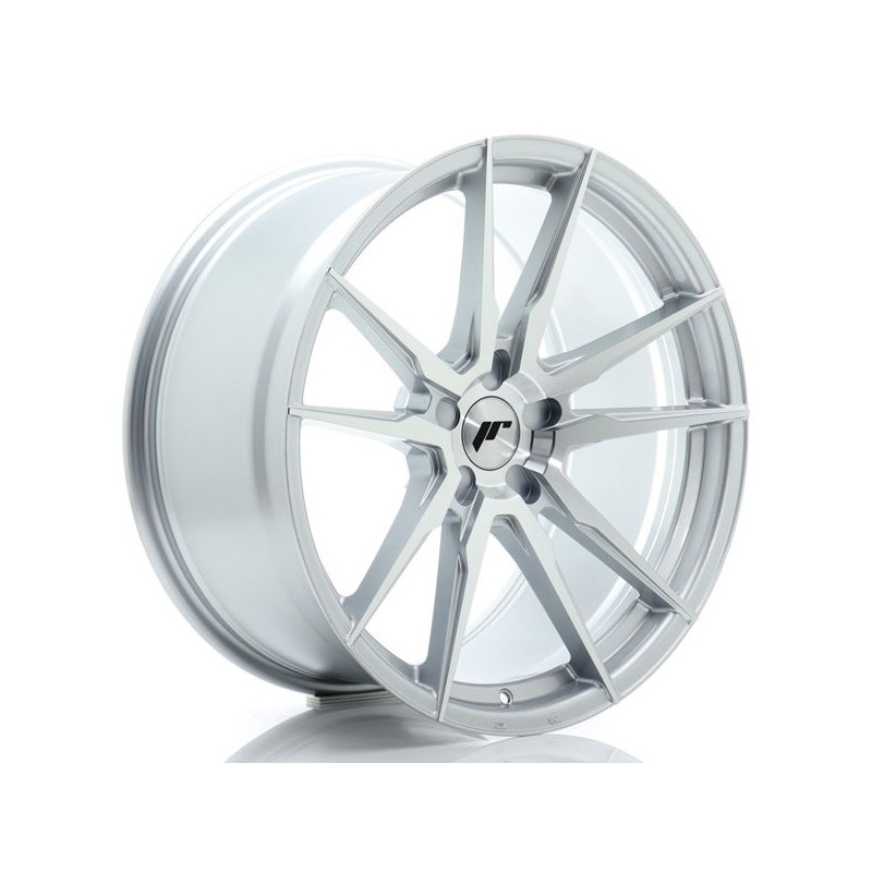 JR Wheels JR21 20x10 ET20-48 5H BLANK Silver Machined Face JR Wheels JR21 20x10 ET20-48 5H BLANK Silver Machined Face