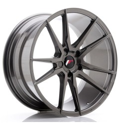 JR Wheels JR21 20x10 ET40 5H Blank Hyper Gray