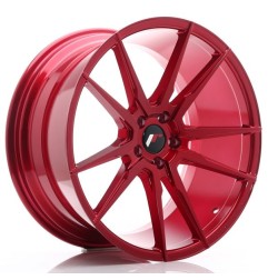 JR Wheels JR21 20x10 ET40 5x112 Platinum Red