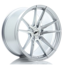 JR Wheels JR21 20x11 ET15-45 5H BLANK Silver Machined Face