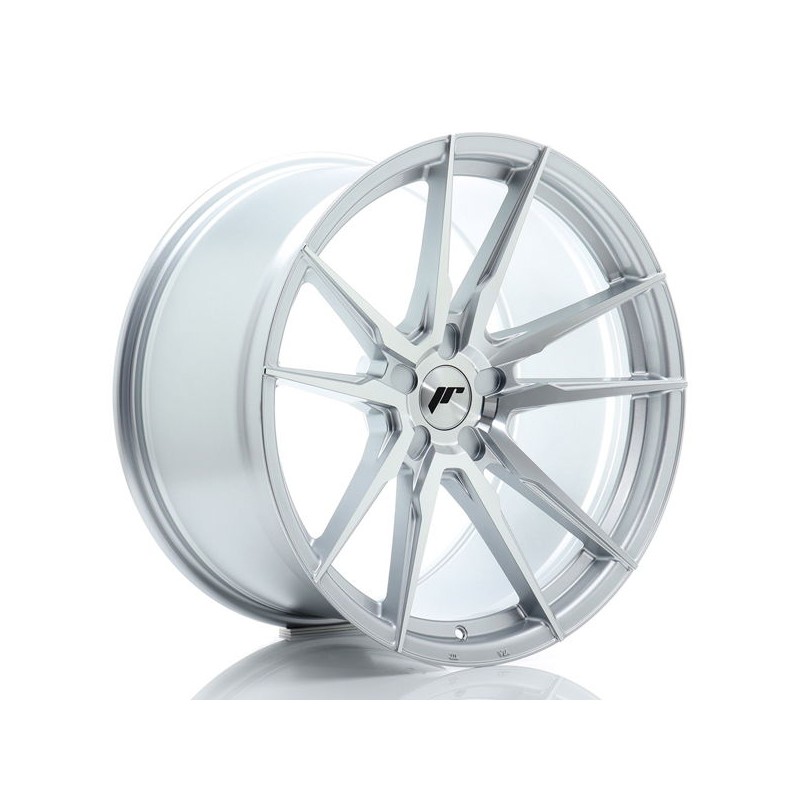 JR Wheels JR21 20x11 ET15-45 5H BLANK Silver Machined Face