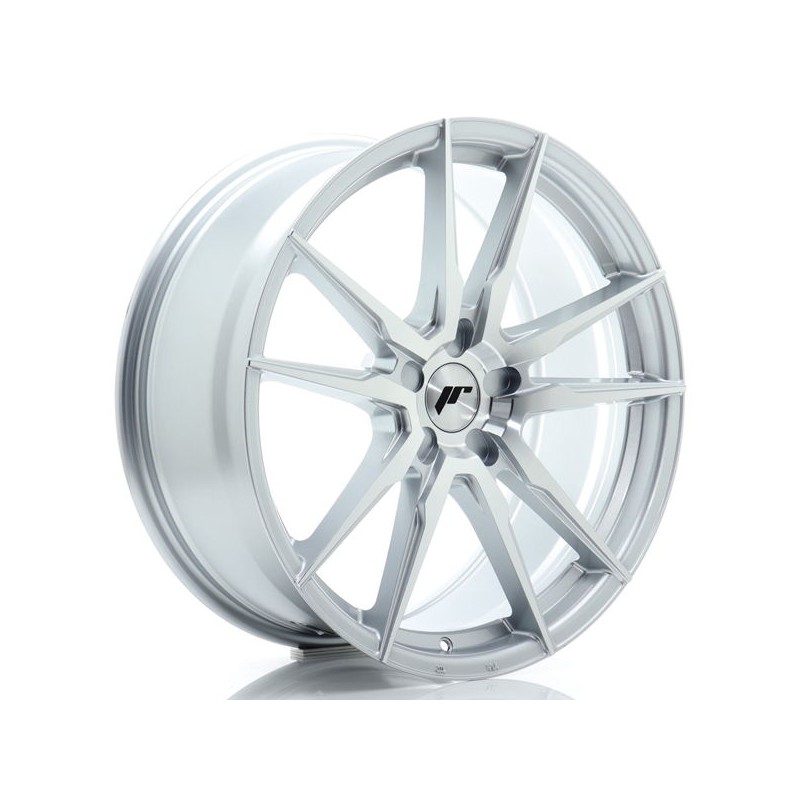 JR Wheels JR21 20x8 ET20-40 5H BLANK Silver Machined Face JR Wheels JR21 20x8 ET20-40 5H BLANK Silver Machined Face