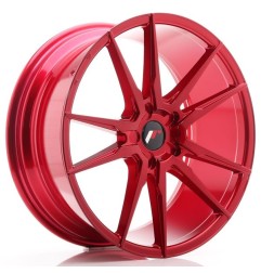 JR Wheels JR21 20x8,5 ET20-40 5H BLANK Platinum Red