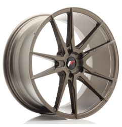 JR Wheels JR21 21x10 ET15-48 5H BLANK Matt Bronze