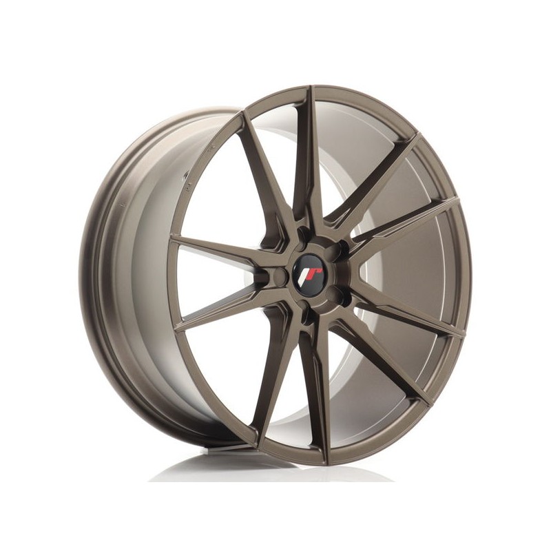 JR Wheels JR21 21x10 ET15-48 5H BLANK Matt Bronze