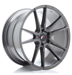 JR Wheels JR21 21x11 ET15-55 5H Blank Hyper Gray