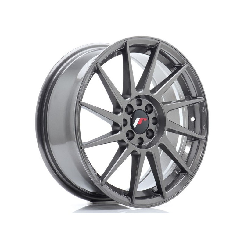 JR Wheels JR22 17x7 ET25 4x100/108 Hyper Gray