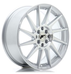 JR Wheels JR22 17x7 ET25 4x100/108 Silver Machined Face