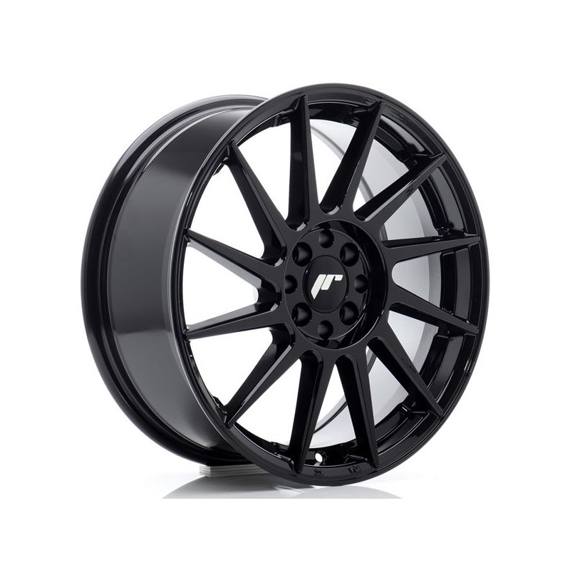 JR Wheels JR22 17x8 ET35 5x100/114 Glossy Black JR Wheels JR22 17x8 ET35 5x100/114 Glossy Black