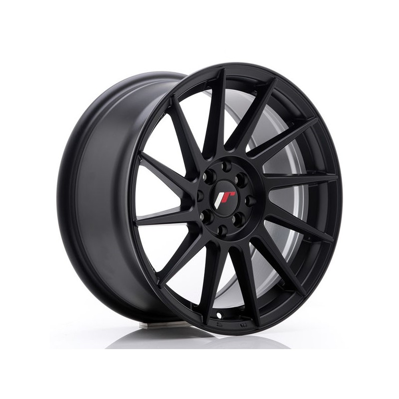 JR Wheels JR22 17x8 ET35 5x100/114 Matt Black