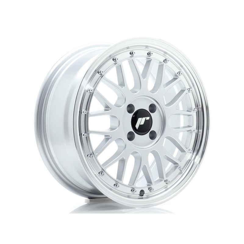 JR Wheels JR23 16x7 ET20 4x100 Hyper Silver w/Machined Lip JR Wheels JR23 16x7 ET20 4x100 Hyper Silver w/Machined Lip