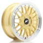 JR Wheels JR23 16x7 ET20-45 4H BLANK Gold w/Machined Lip JR Wheels JR23 16x7 ET20-45 4H BLANK Gold w/Machined Lip