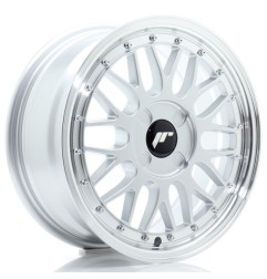 JR Wheels JR23 16x7 ET20-45 4H BLANK Hyper Silver w/Machined Lip