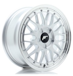 JR Wheels JR23 16x7 ET20-45 5H BLANK Hyper Silver w/Machined Lip
