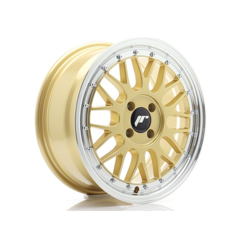 JR Wheels JR23 16x7 ET40 4x100 Gold w/Machined Lip JR Wheels JR23 16x7 ET40 4x100 Gold w/Machined Lip