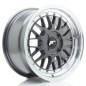 JR Wheels JR23 16x8 ET20-45 4H BLANK Hyper Gray w/Machined Lip JR Wheels JR23 16x8 ET20-45 4H BLANK Hyper Gray w/Machined Lip