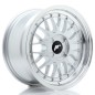 JR Wheels JR23 16x8 ET20-45 4H BLANK Hyper Silver w/Machined Lip JR Wheels JR23 16x8 ET20-45 4H BLANK Hyper Silver w/Machined Lip