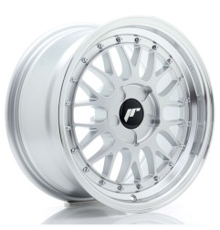 JR Wheels JR23 16x8 ET20-45 5H BLANK Hyper Silver w/Machined Lip