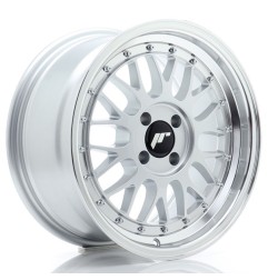 JR Wheels JR23 16x8 ET35 4x100 Hyper Silver w/Machined Lip