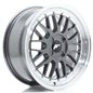 JR Wheels JR23 17x7,5 ET20-40 4H BLANK Hyper Gray w/Machined Lip