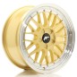 JR Wheels JR23 17x8 ET20-45 5H BLANK Gold w/Machined Lip JR Wheels JR23 17x8 ET20-45 5H BLANK Gold w/Machined Lip