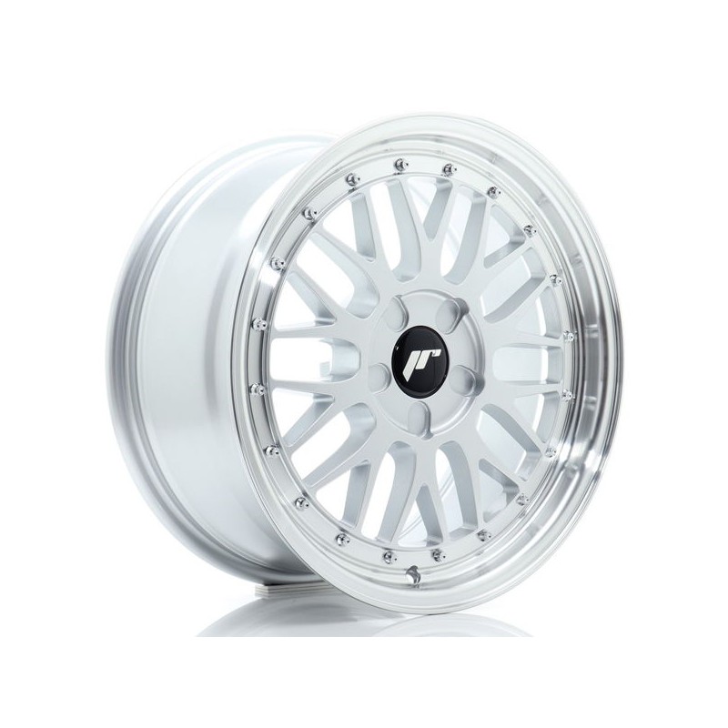 JR Wheels JR23 17x8 ET20-45 5H BLANK Hyper Silver w/Machined Lip JR Wheels JR23 17x8 ET20-45 5H BLANK Hyper Silver w/Machined Lip