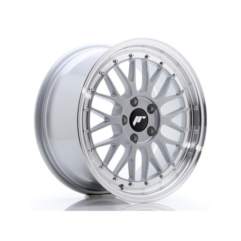 JR Wheels JR23 17x8 ET35 5x100 Hyper Silver w/Machined Lip JR Wheels JR23 17x8 ET35 5x100 Hyper Silver w/Machined Lip
