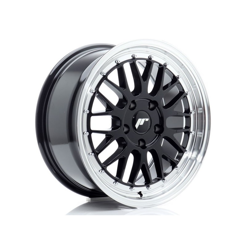 JR Wheels JR23 17x8 ET35 5x120 Gloss Black w/Machined Lip JR Wheels JR23 17x8 ET35 5x120 Gloss Black w/Machined Lip