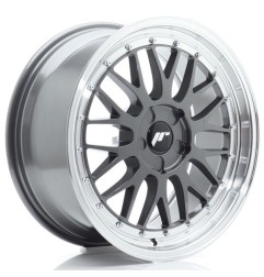 JR Wheels JR23 18x8,5 ET20-48 5H BLANK Hyper Gray w/Machined Lip