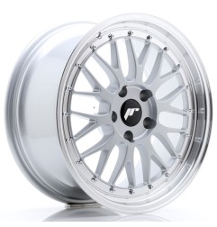 JR Wheels JR23 18x8,5 ET25 5x120 Hyper Silver w/Machined Lip