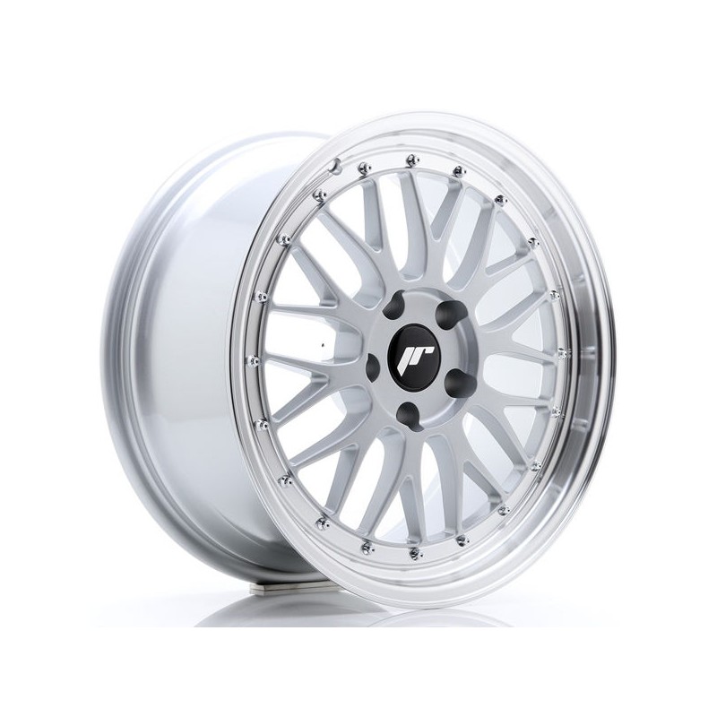 JR Wheels JR23 18x8,5 ET25 5x120 Hyper Silver w/Machined Lip JR Wheels JR23 18x8,5 ET25 5x120 Hyper Silver w/Machined Lip