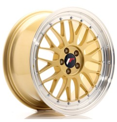 JR Wheels JR23 18x8,5 ET35 5x100 Gold w/Machined Lip