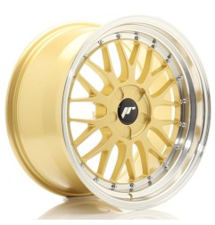 JR Wheels JR23 18x9,5 ET20-48 5H BLANK Gold w/Machined Lip