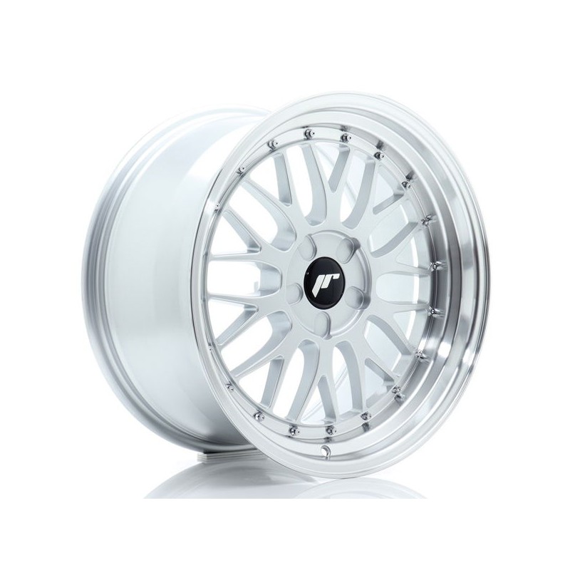 JR Wheels JR23 18x9,5 ET20-48 5H BLANK Hyper Silver w/Machined Lip
