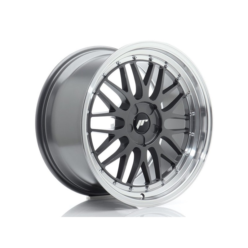 JR Wheels JR23 19x10 ET20-51 5H BLANK Hyper Gray w/Machined Lip JR Wheels JR23 19x10 ET20-51 5H BLANK Hyper Gray w/Machined Lip