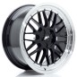 JR Wheels JR23 19x8 ET20-40 5H BLANK Gloss Black w/Machined Lip JR Wheels JR23 19x8 ET20-40 5H BLANK Gloss Black w/Machined Lip