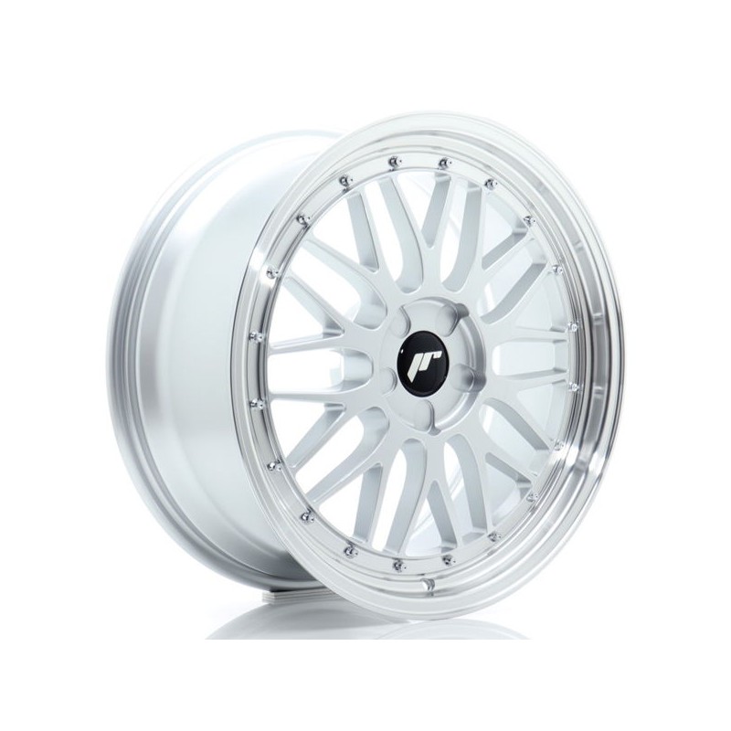 JR Wheels JR23 19x8 ET20-40 5H BLANK Hyper Silver w/Machined Lip JR Wheels JR23 19x8 ET20-40 5H BLANK Hyper Silver w/Machined Lip