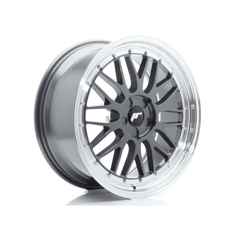JR Wheels JR23 19x8,5 ET20-45 5H BLANK Hyper Gray w/Machined Lip