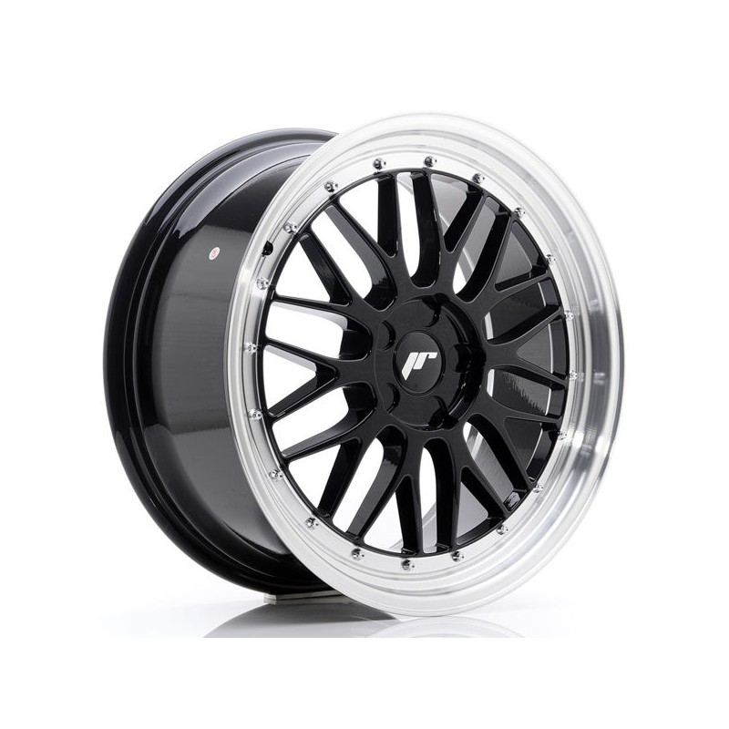 JR Wheels JR23 19x8,5 ET20-50 5H BLANK Gloss Black w/Machined Lip JR Wheels JR23 19x8,5 ET20-50 5H BLANK Gloss Black w/Machined Lip