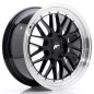 JR Wheels JR23 19x8,5 ET20-50 5H BLANK Gloss Black w/Machined Lip JR Wheels JR23 19x8,5 ET20-50 5H BLANK Gloss Black w/Machined Lip