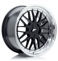 JR Wheels JR23 19x9,5 ET20-45 5H BLANK Gloss Black w/Machined Lip