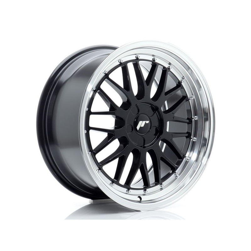 JR Wheels JR23 19x9,5 ET20-45 5H BLANK Gloss Black w/Machined Lip